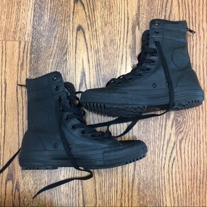 Leather High Top Converse
